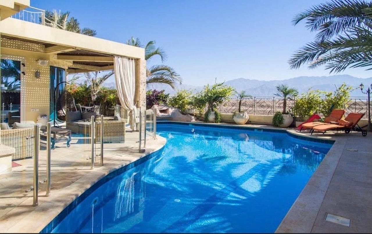 Villa Family Eilat With Heated Pool المظهر الخارجي الصورة